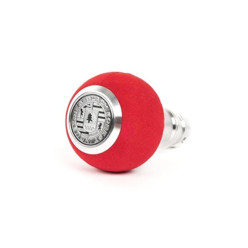 BFI Heavy Weight Shift Knob – Red Alcantara (BMW Fitment)