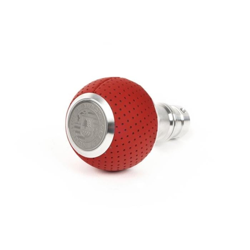 BFI Heavy Weight Shift Knob – Rosso Centaurus Leather (VW/Audi DSG & Automatic)