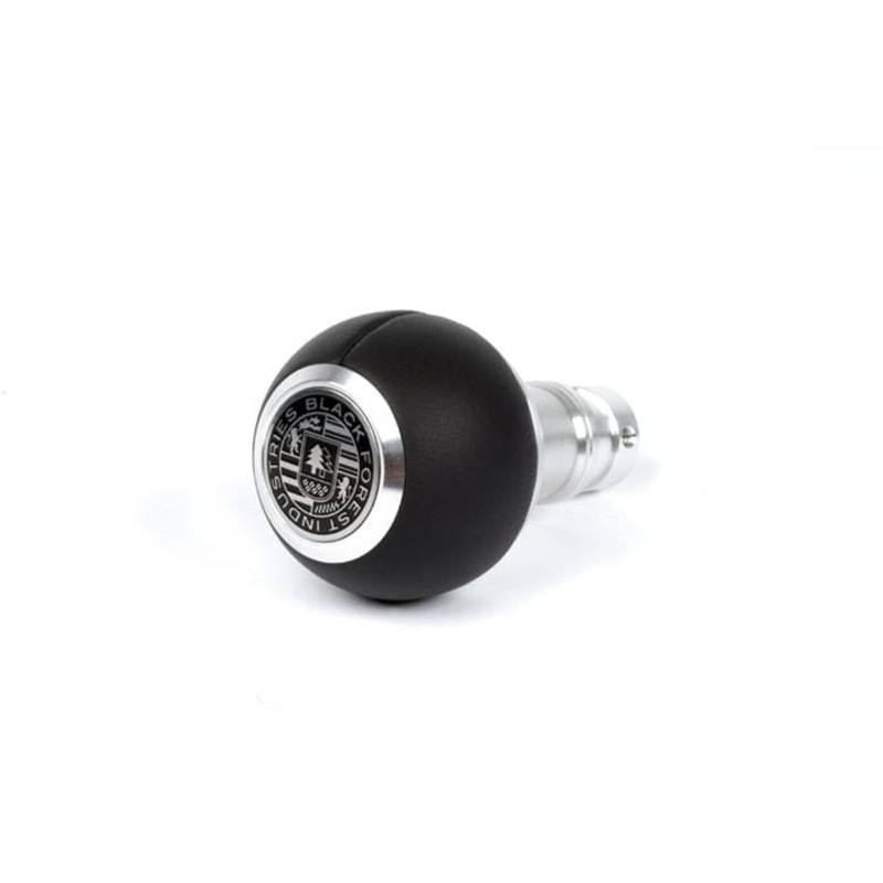 BFI Heavy Weight Shift Knob – Smooth Black Nappa Leather (VW/Audi DSG & Automatic)