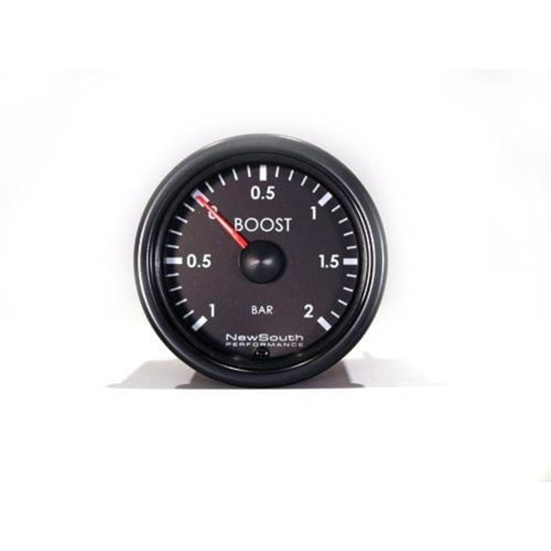 New South Performance Indigo -1 to +2 Bar Metric Boost Gauge