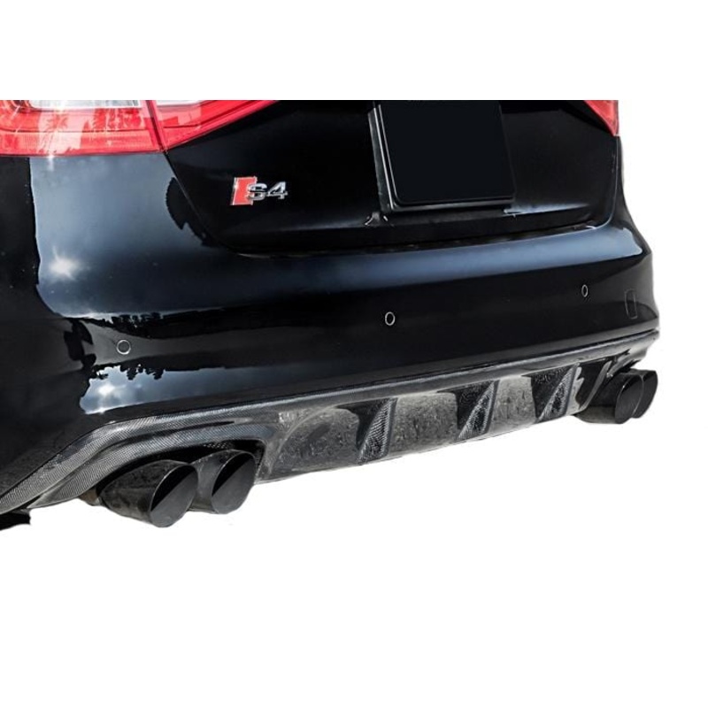 DEVAL Carbon Fiber Rear Diffuser – Audi / B8.5 / A4 / S4