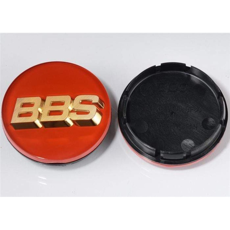 BBS Red Gold Center Cap (Sold Each) – 56mm