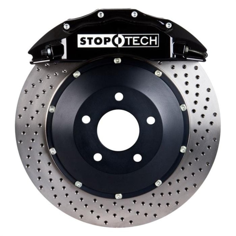 STOPTECH BIG BRAKE KIT – BLACK – ST-60 – 355X35MM – FRONT – CROSS DRILLED