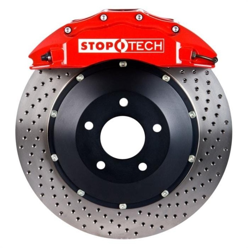 STOPTECH BIG BRAKE KIT – RED – ST-60 – 355X35MM – FRONT – CROSS DRILLED