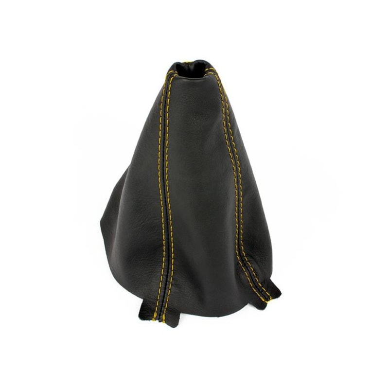 BFI B8 Manual Shift Boot – Leather (YELLOW STITCHING)