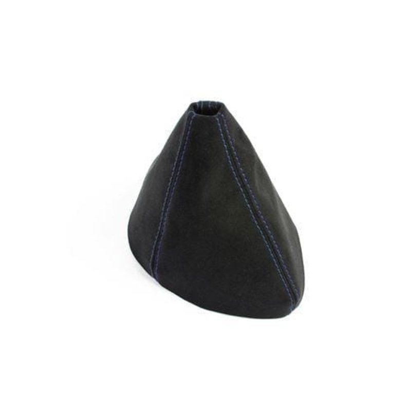 BFI E46 Manual Shift Boot – Alcantara (BLUE STITCHING)