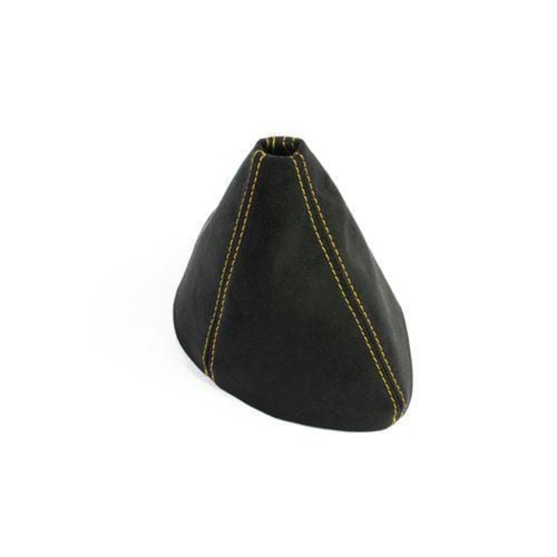 BFI E46 Manual Shift Boot – Alcantara (YELLOW STITCHING)