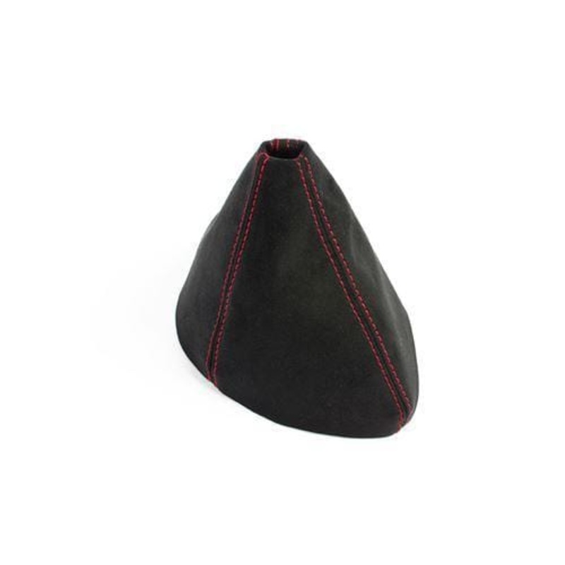 BFI E46 Manual Shift Boot – Leather (RED STITCHING)