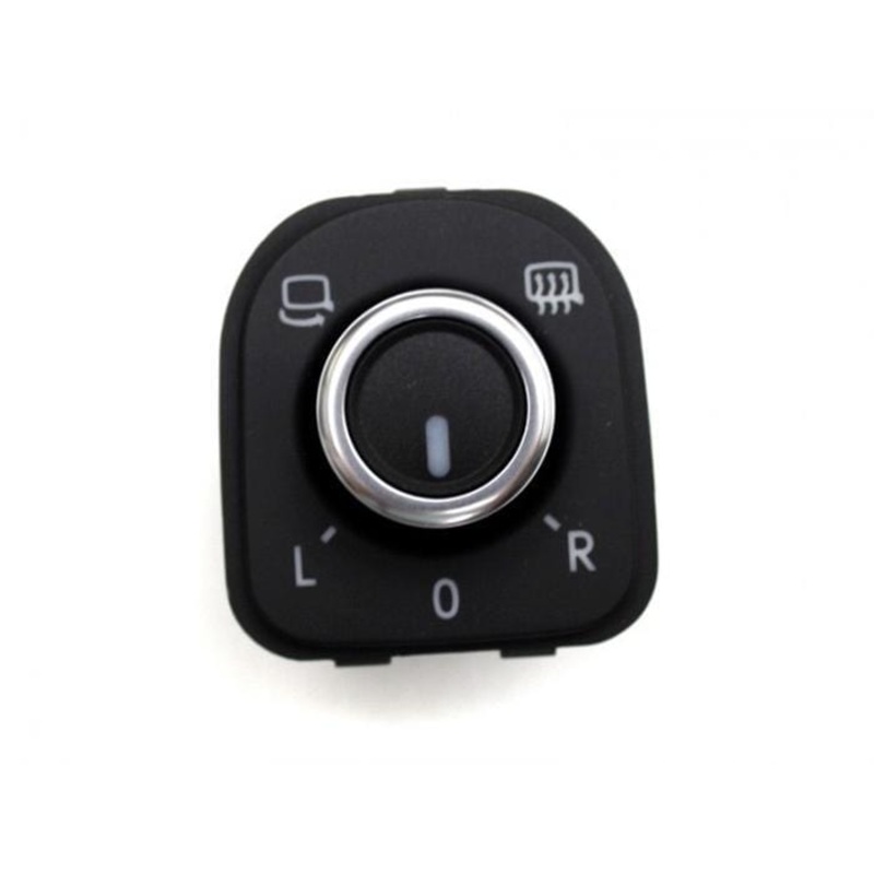 Mirror Switch Chrome w/Folding Mirrors | Mk5 | B6 | CC | Tiguan|EOS