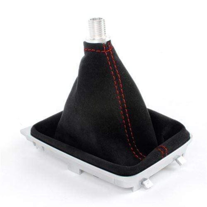 BFI MK5 / MK6 Manual Shift Boot – Alcantara (RED STITCHING)