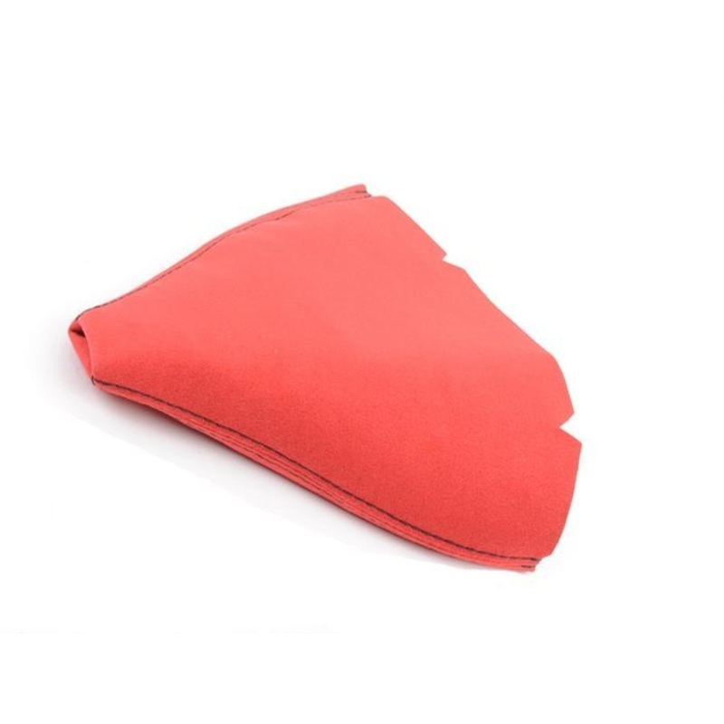 BFI MK5 / MK6 Manual Shift Boot – RED Alcantara (BLACK STITCHING)