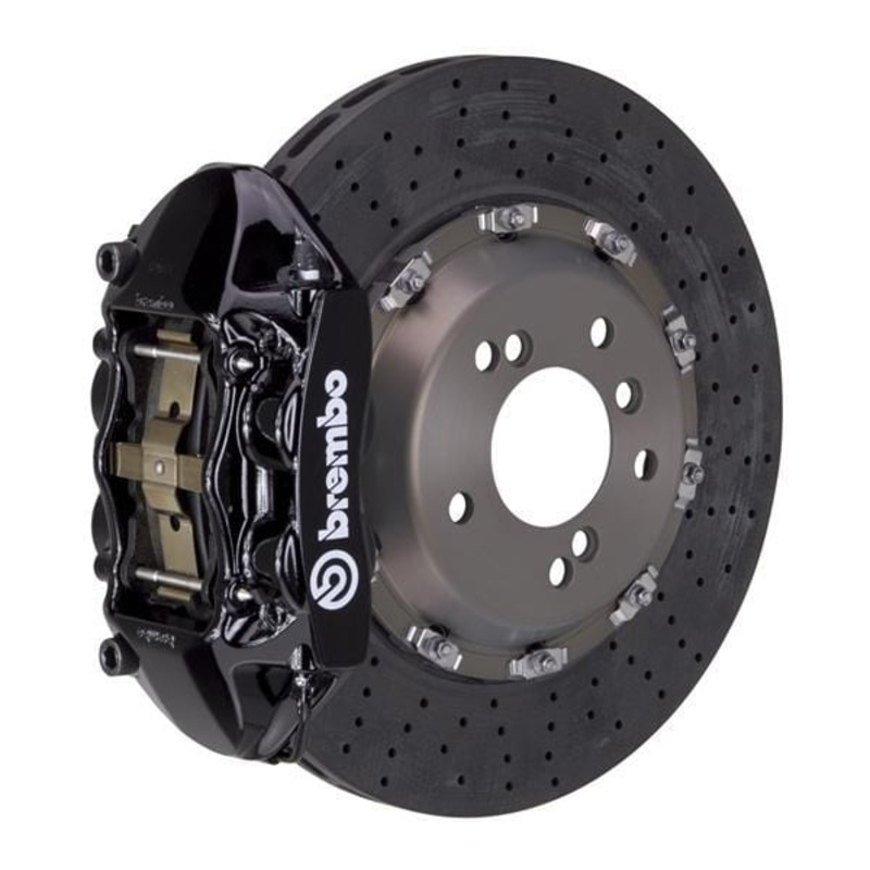 Brembo GT CCM-R Systems 360×28 CCM-R 4-Piston Black Drilled Rear