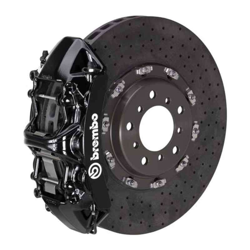 Brembo GT CCM-R Systems 380×34 CCM-R 6-Piston Black Drilled Front