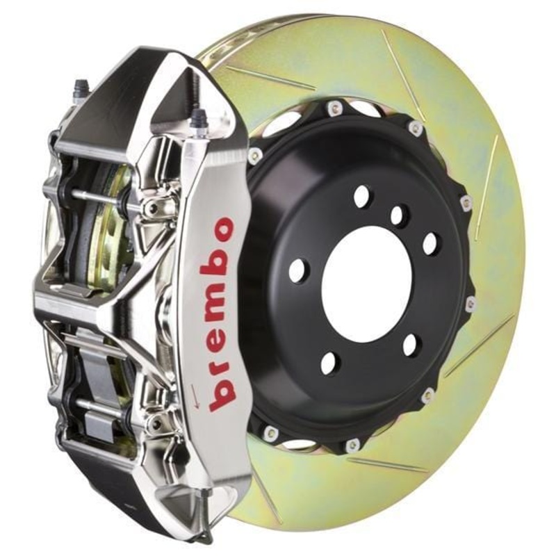 Brembo GT-R Systems 355×32 2-Piece 6-Piston Nickel Plated Slotted Front