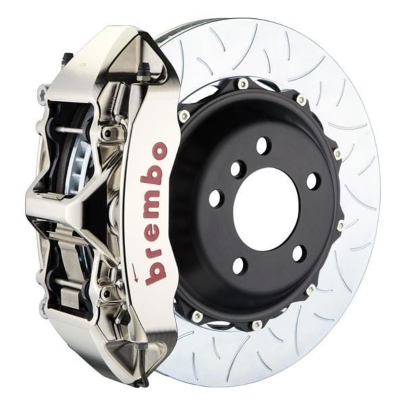 Brembo GT-R Systems 355×32 2-Piece 6-Piston Nickel Plated Slotted Type-3 Front