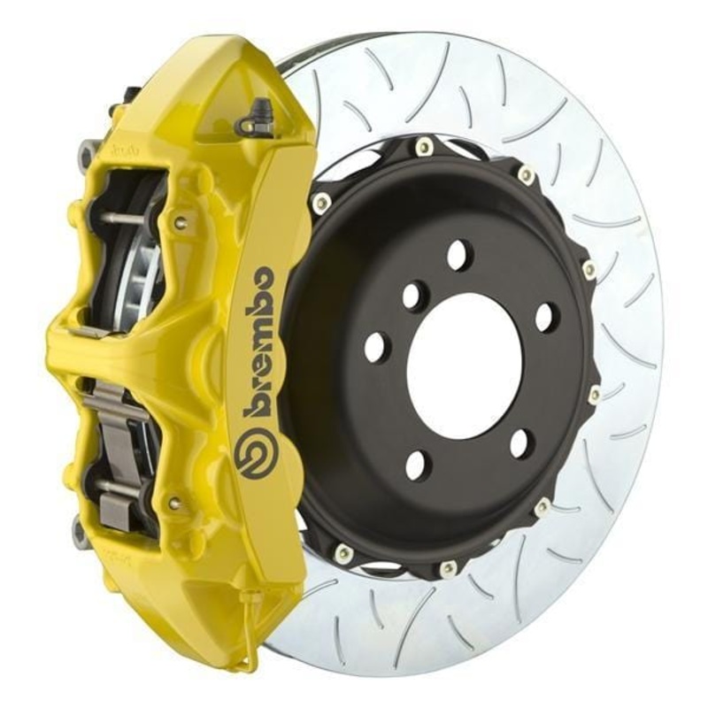 Brembo GT Systems 355×32 2-Piece 6-Piston Yellow Slotted Type-3 Front