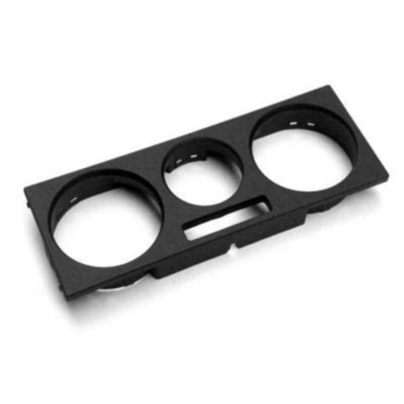 Heater Control Trim Cover – Black | Mk4
