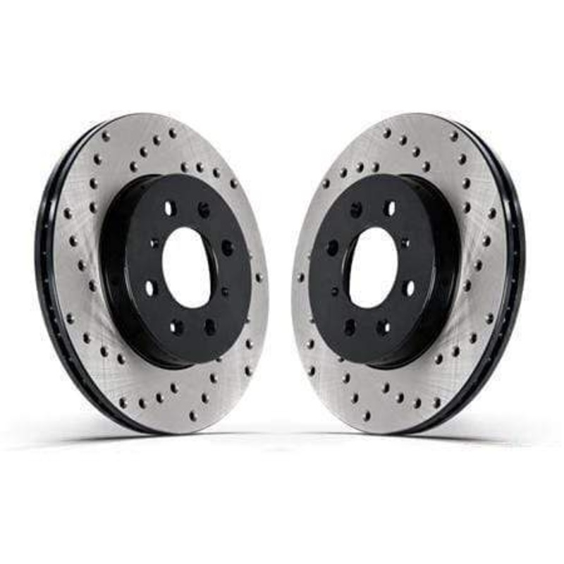 Stoptech Rear Cross Drilled Rotors – E36 M3 | Z3 M (312x20mm)