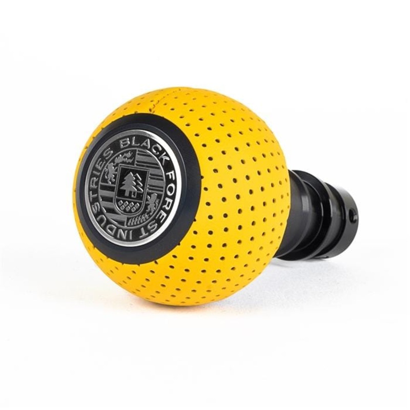 BFI Heavy Weight Shift Knob – Giallo Taurus Yellow Air Leather – (VW/Audi DSG & Automatic)