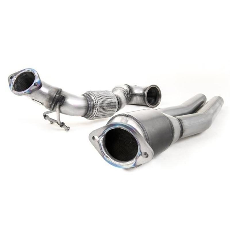 Milltek Large Bore Downpipe and Hi-Flow Sports Cat – Audi / 2.5TFSI / 8V / 8Y / RS3 / TT-RS