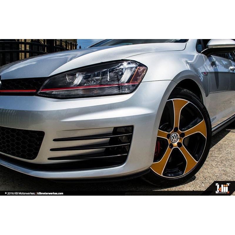 VW “Austin” Wheel Overlay Kit – Gloss Bronze Metallic