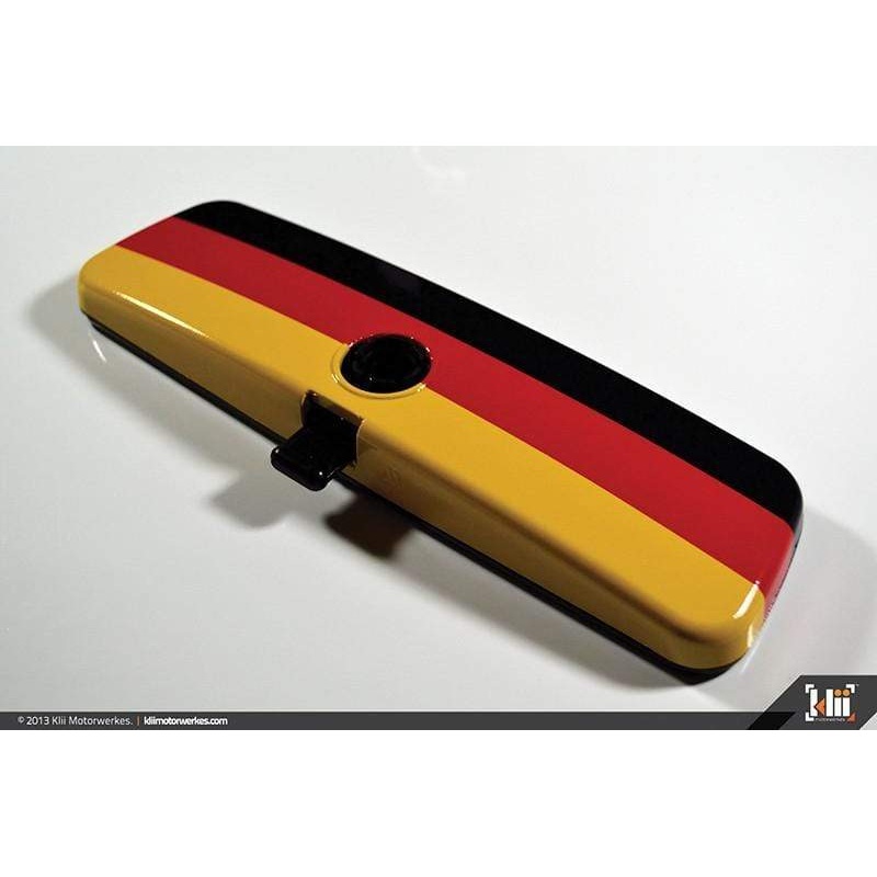 Interior Rear View Mirror Wrap – German Flag