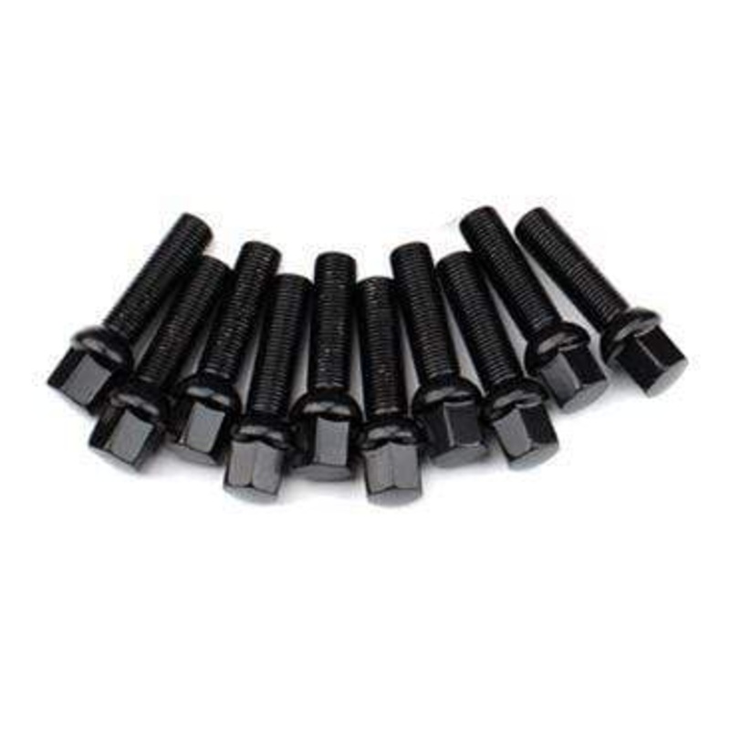 Bolt Kit (Chrome or Black) – Ball Seat 14×1.5 (Set of 10)