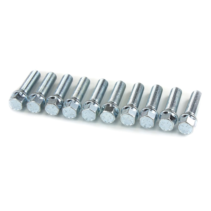Bolt Kit – Cone Seat 14×1.5 – 28mm (Set of 10)
