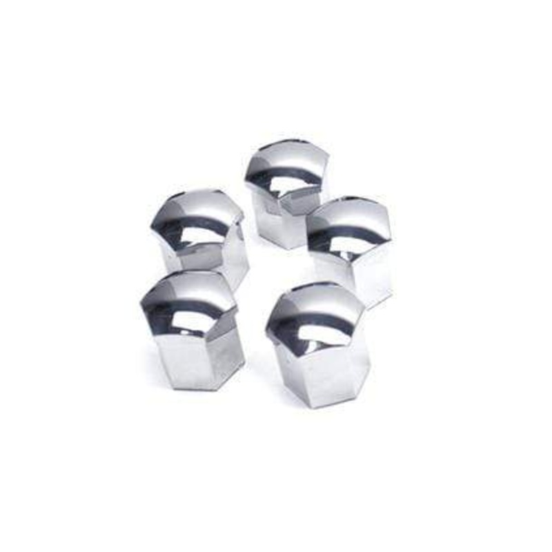 Wheel Bolt Caps 17mm Chrome – Priced Each