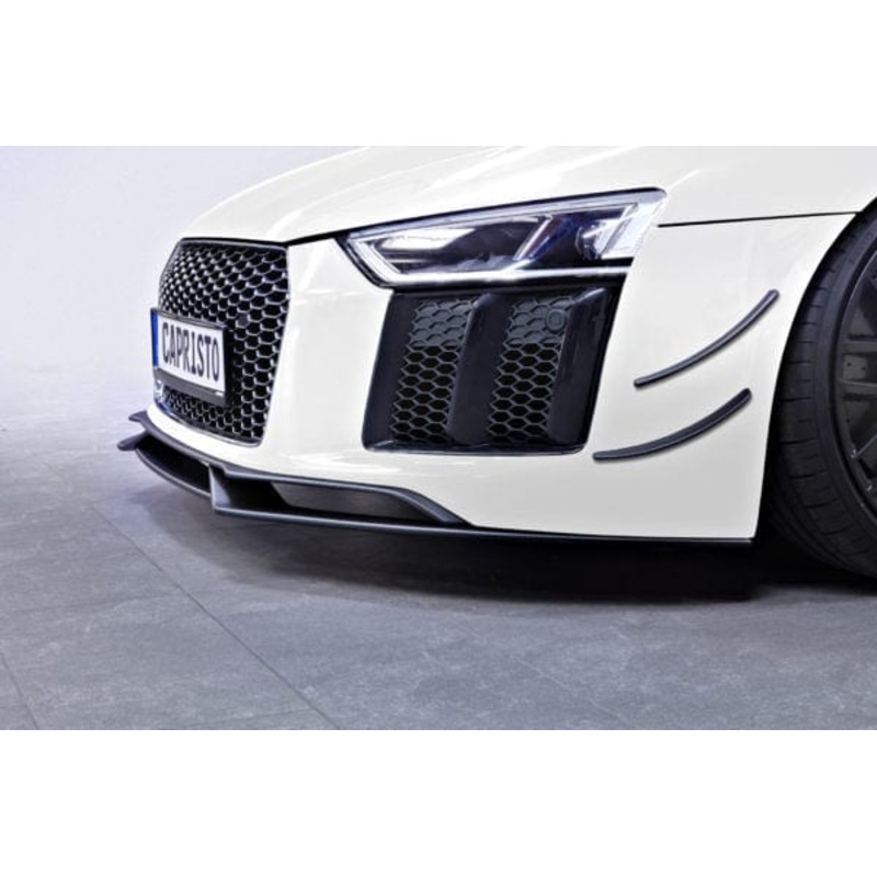 Capristo Audi R8 (Gen2) – Carbon Front Spoiler and Front Fins Set