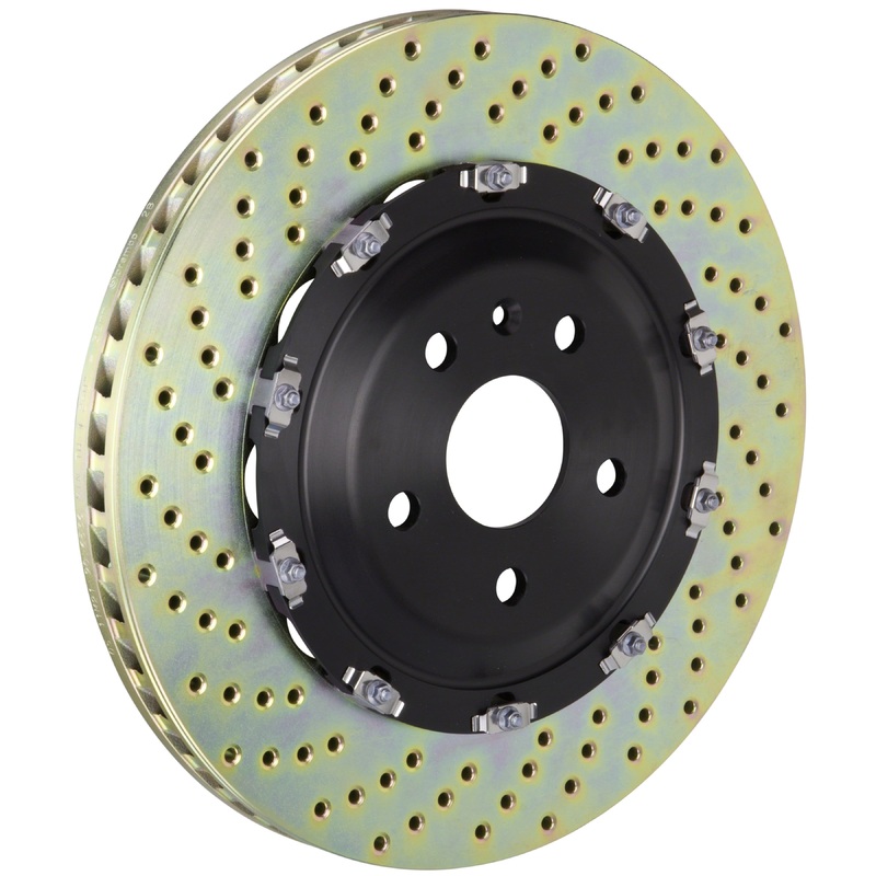 Brembo 2-Piece Discs 380×34 2-Piece  Piston  Drilled Front