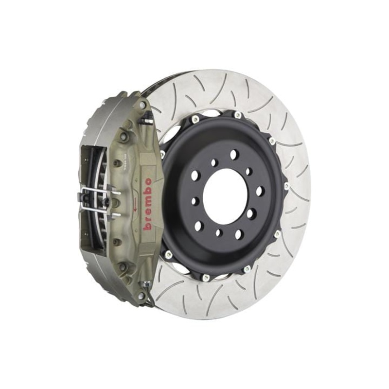 Brembo Race Systems 355x32x54a 2-Piece 4 Piston Clear Hard Anodized Slotted Type-3 Front