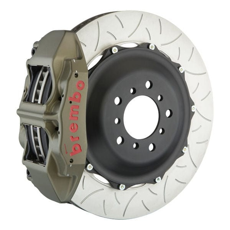 Brembo Race Systems 380x32x52a 2-Piece 6 Piston Clear Hard Anodized Slotted Type-3 Front