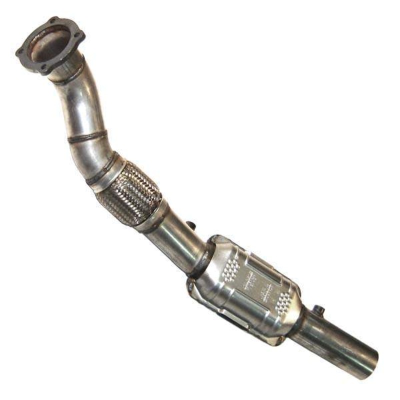 Techtonics 3.0″ Aluminized 1.8T Downpipe with Hi-Flow Cat