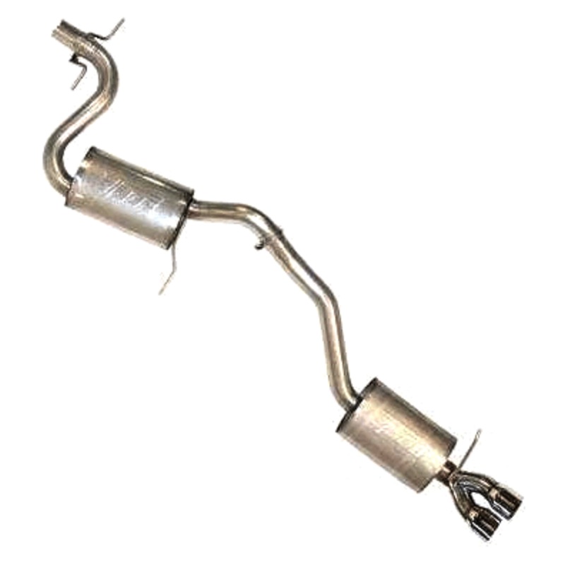 Techtonics Cat Back Exhaust (Dual Muffler) | Mk6 Jetta 1.8T
