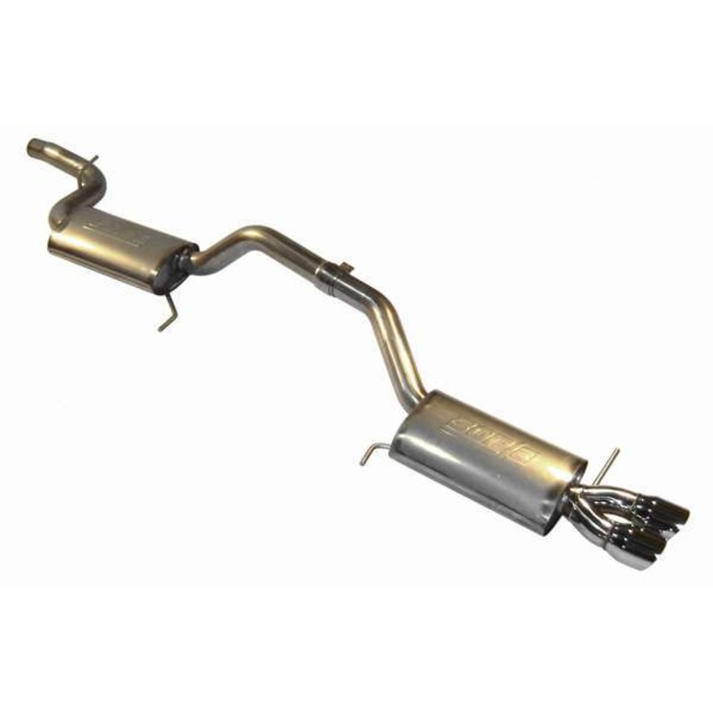 Techtonics Exhaust for Passat 2.0T 2.5″ wtih Borla Mufflers