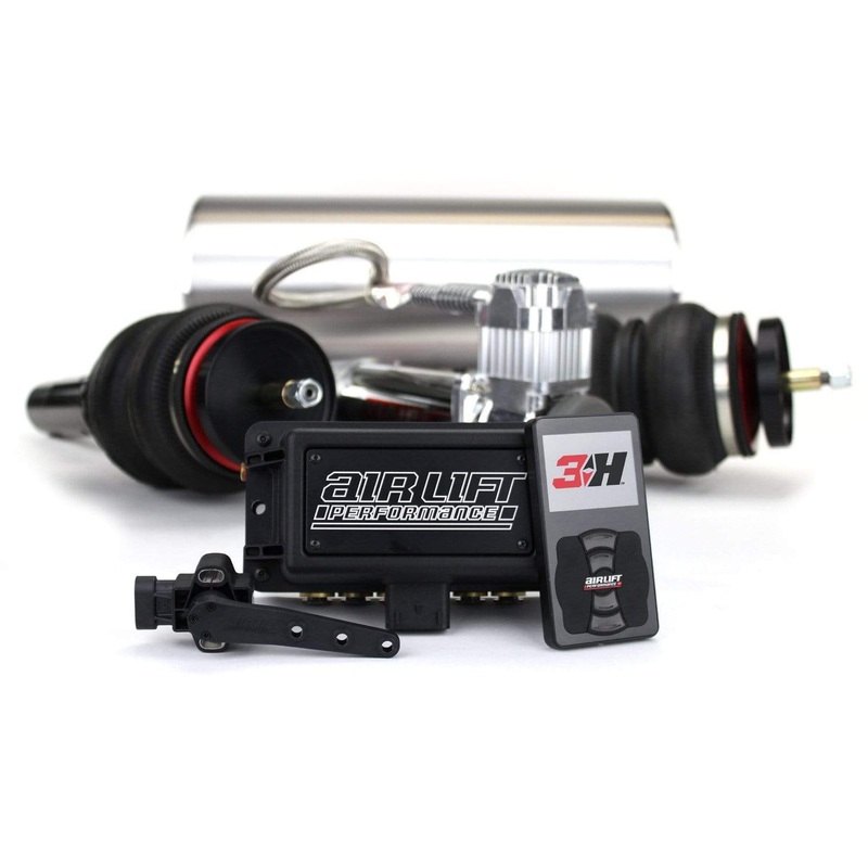 Air Lift Kit w/ Performance 3H Digital Controls | Mk5 | Mk6 Golf | GTi | Jetta | A3 | TT