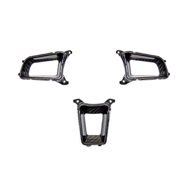 AutoTecknic Dry Carbon Steering Wheel Spoke Trim Set – Porsche 991/ 981/ 718
