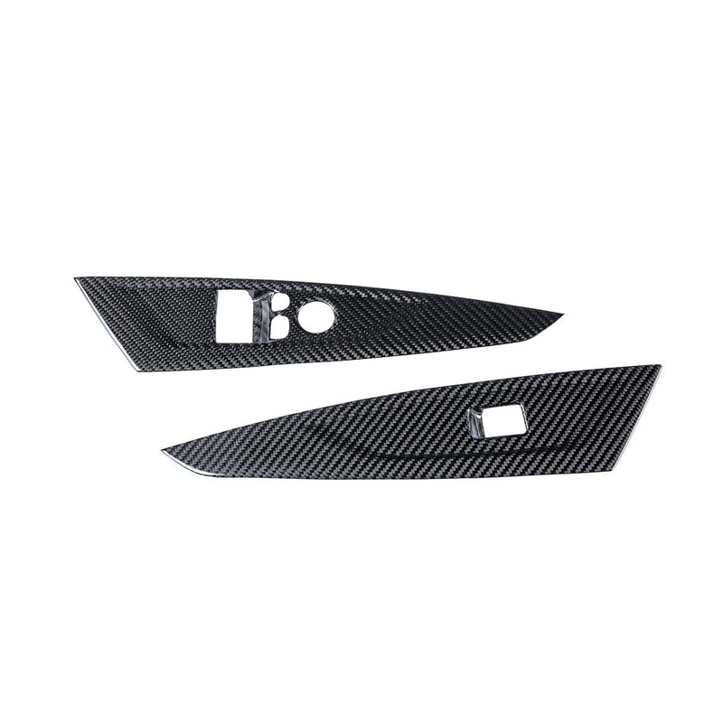 AutoTecknic Dry Carbon Window Switch Panel Trim Set – G22 4-Series